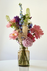 Beautiful bouquet in vase