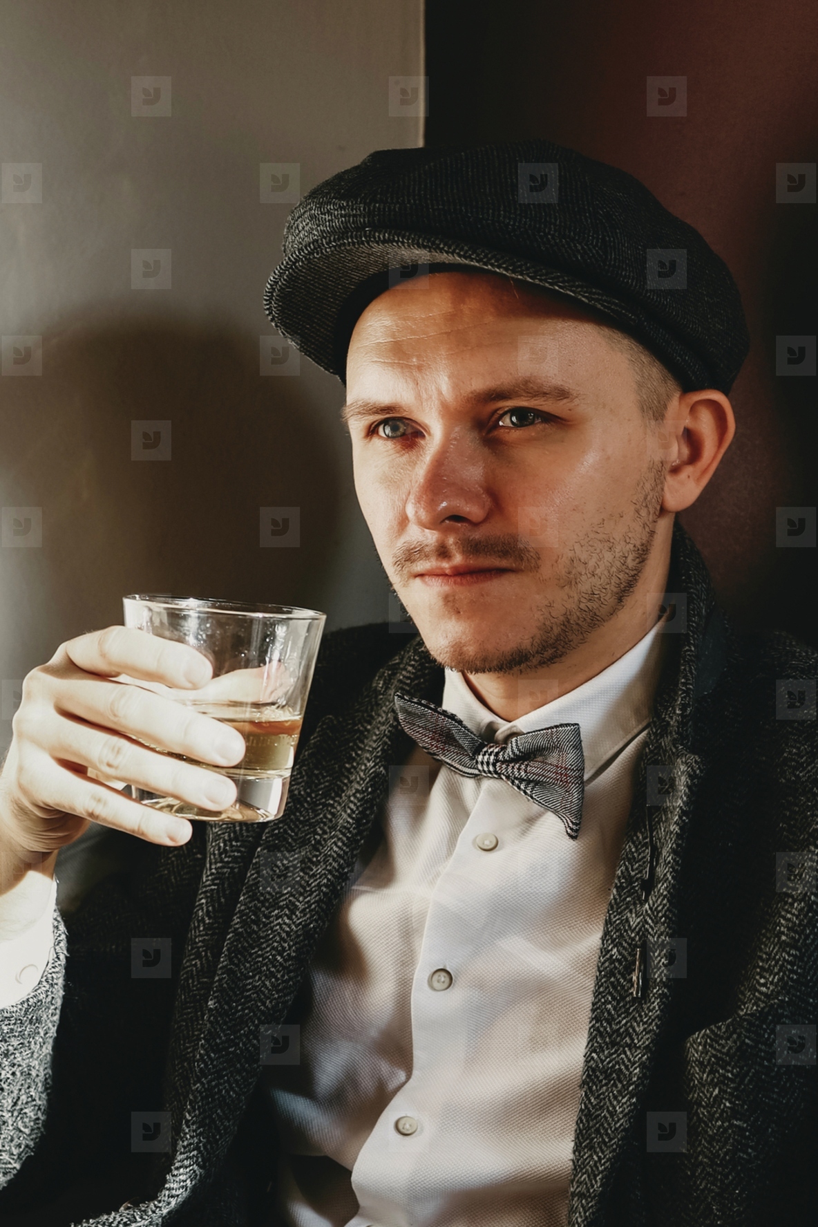 Good looking man playing chess 17