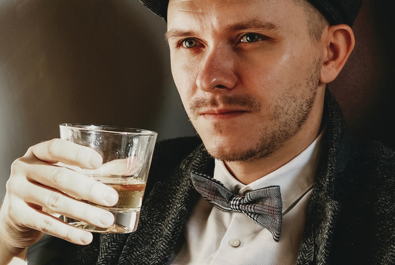 Good looking man playing chess 17