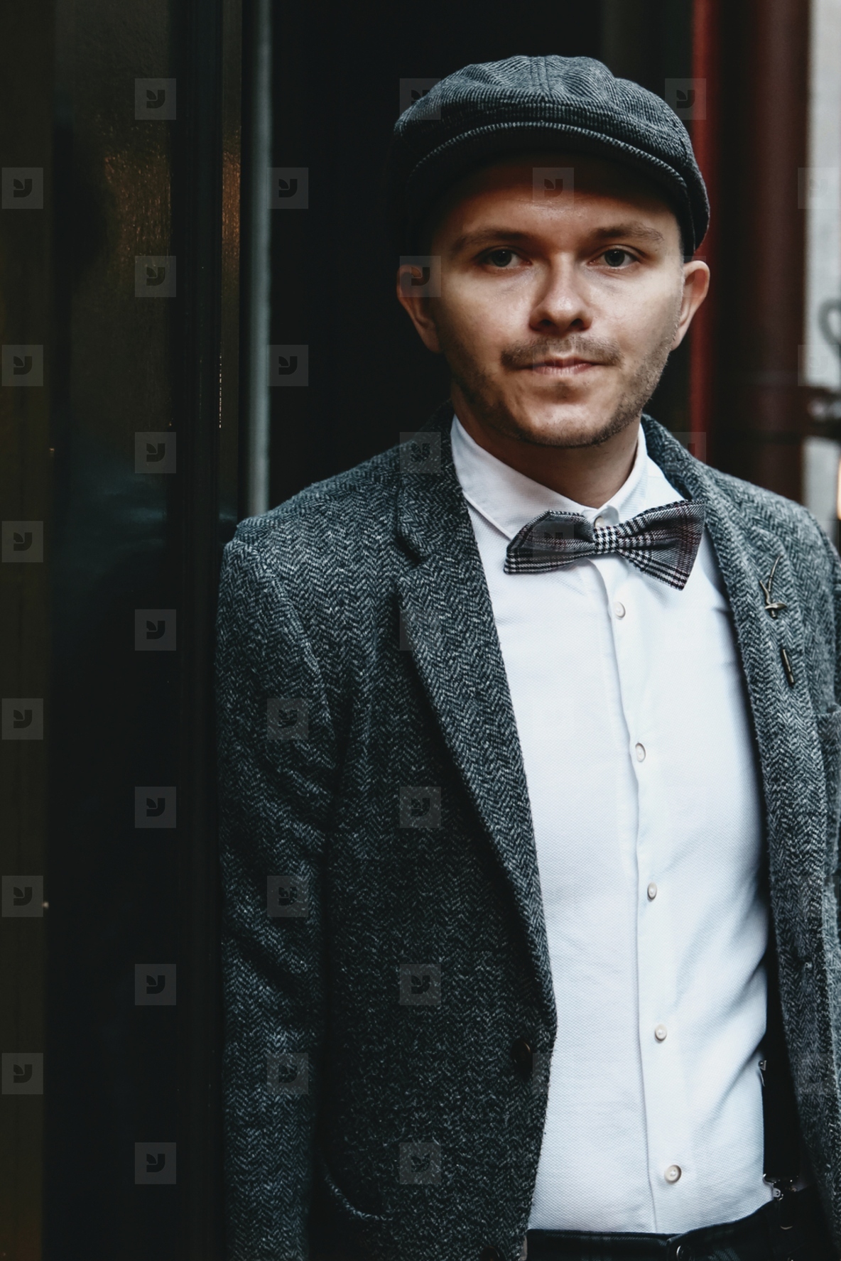 Dapper man in a vintage suit 5