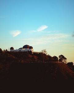 Griffith observatory at Sunset