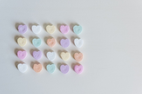 Colorful Candy Hearts 3
