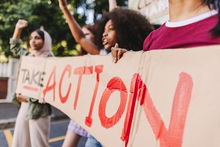 Teenagers taking action against climate change