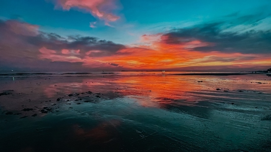 Beach Sunset Colors