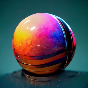 Colorful sphere