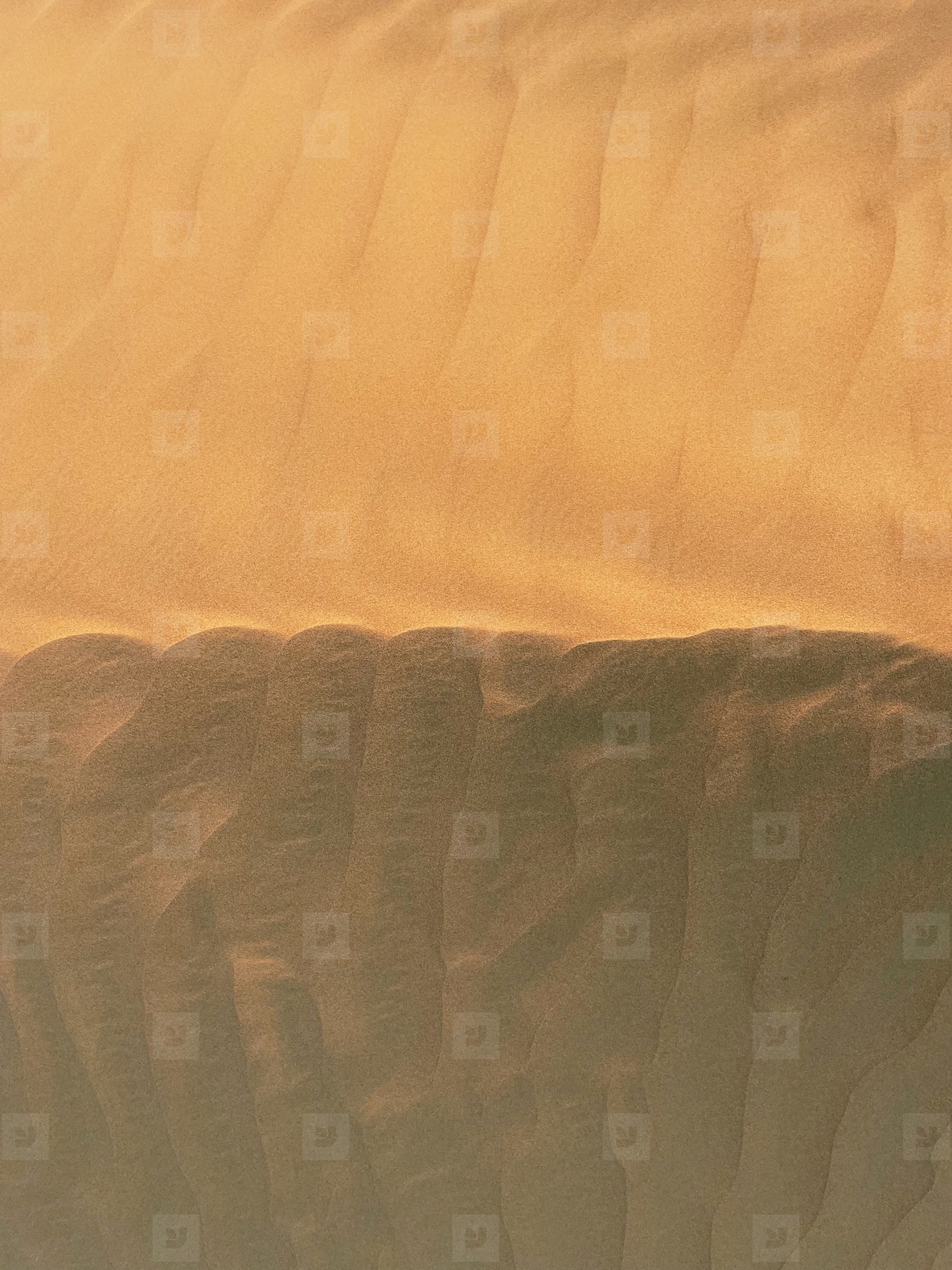 Sand in desert with natural pattern