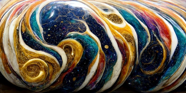 marble galaxy abstract