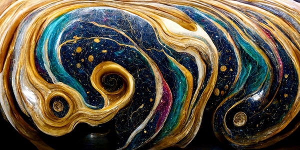 marble galaxy abstract