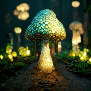 mushroom colorful