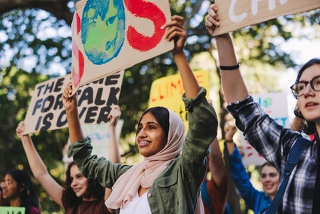 Youth climate change march