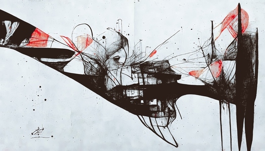 Conceptual Ink Drawings 11