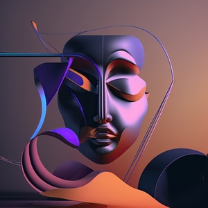Abstract 3d Portraits 7