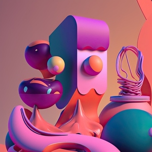 Abstract 3d Portraits 8
