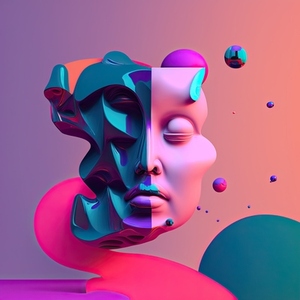 Abstract 3d Portraits 12