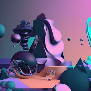 Abstract 3d Portraits 14