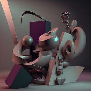 Abstract 3d Portraits 17