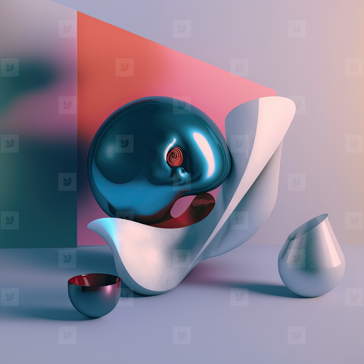 Abstract 3d Portraits 18