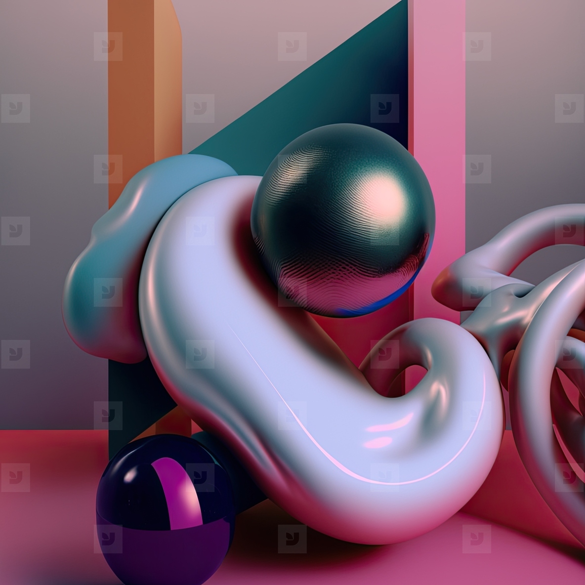 Abstract 3d Portraits 28