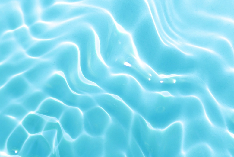 Realistic natural water wave overlay for background, blurred tra