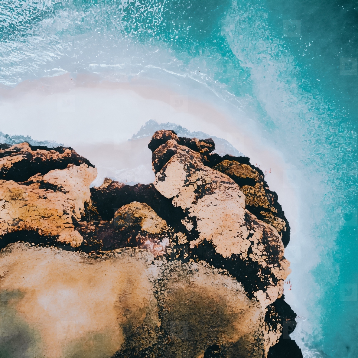 Tropical Beach Drone 14