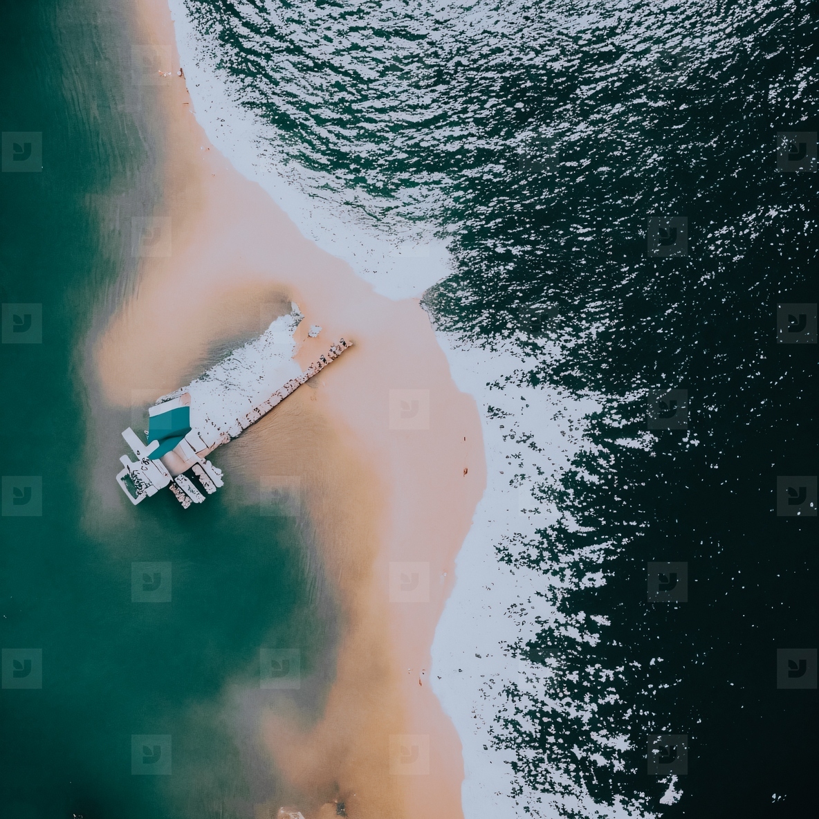 Tropical Beach Drone 15