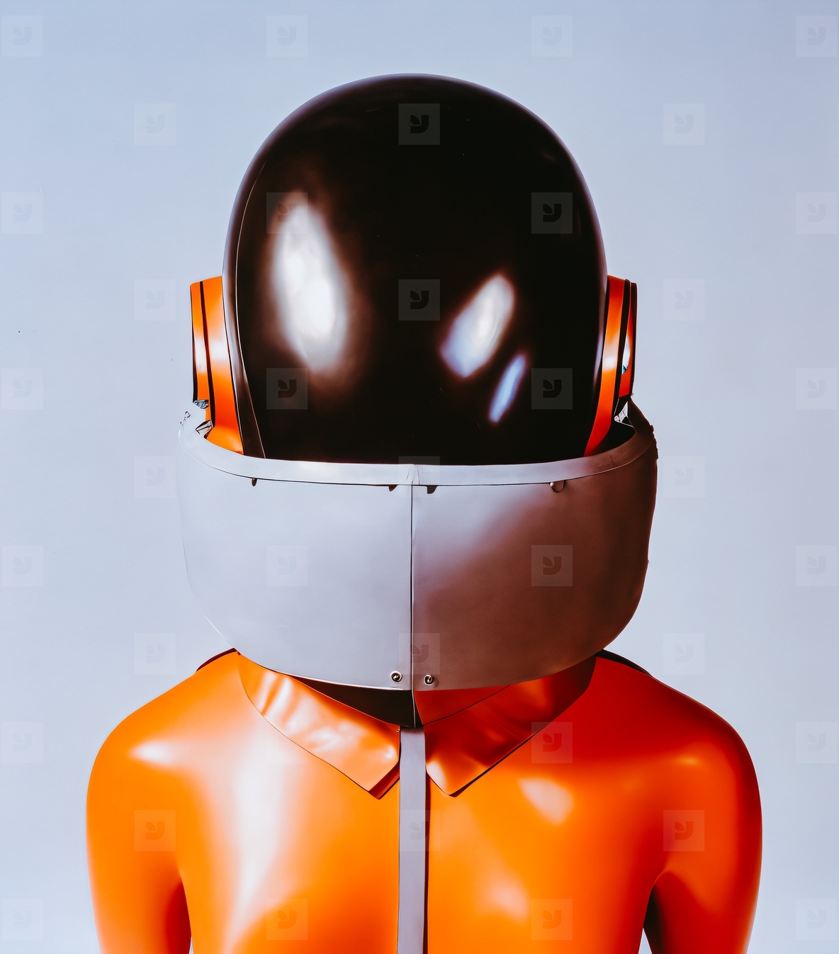Abstract Space Helmet 3