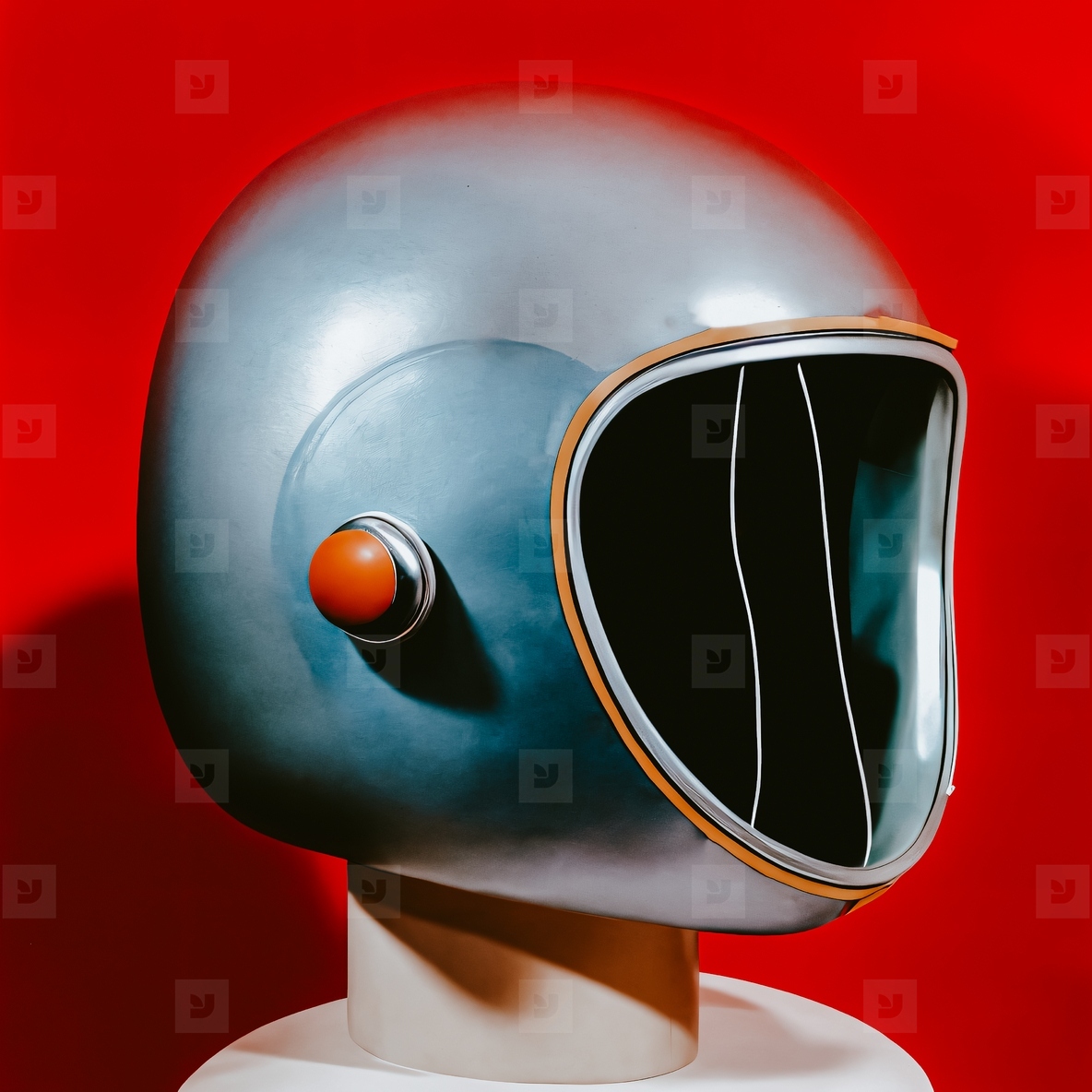 Abstract Space Helmet 22
