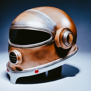 Abstract Space Helmet 18