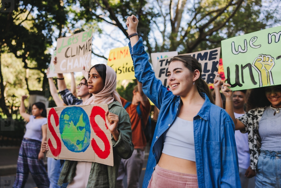 Generation Z standing up against climate change