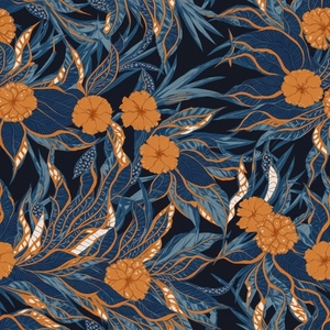 Floral Tapestry Background 44
