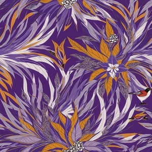 Floral Tapestry Background 38