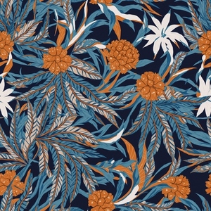 Floral Tapestry Background 20