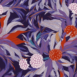 Floral Tapestry Background 12