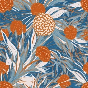 Floral Tapestry Background 8