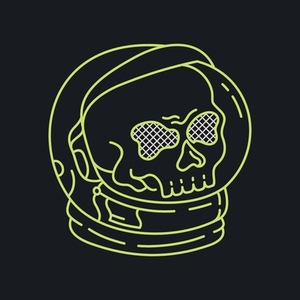 Astronaut Skull of Space