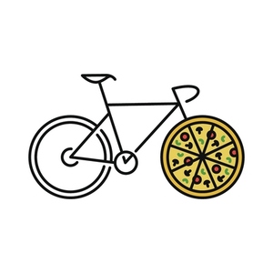 Bicycle Pizza