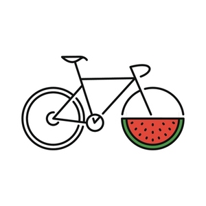 Bicycle Watermelon