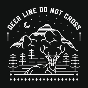 Deer Line Do Not Cross