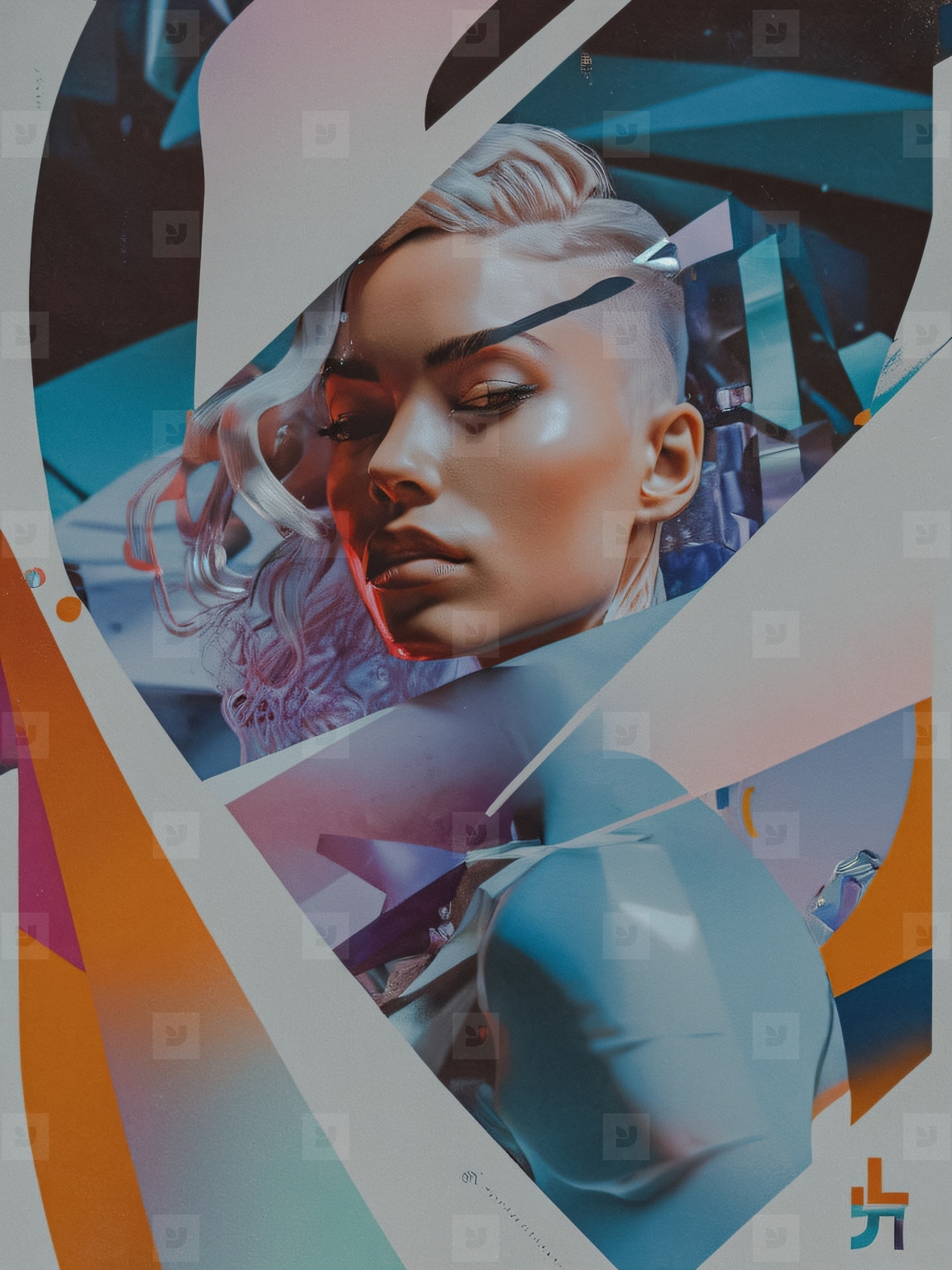 Cyberpunk Portrait Artwork 3