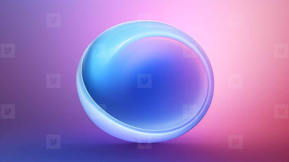 bright colored sphere