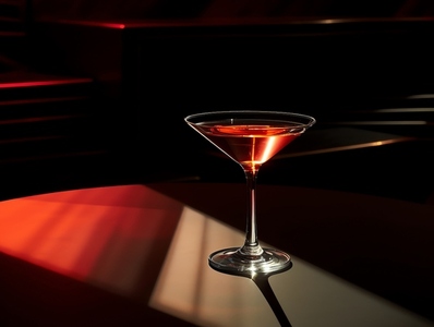 Classic cocktail in nightclub