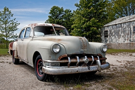 Old classic car for sale