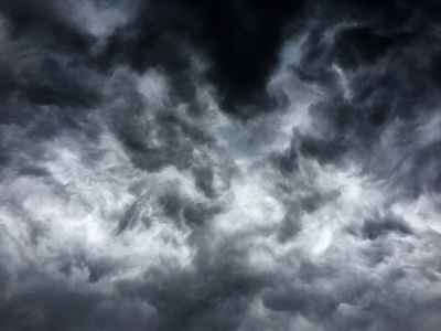 Dark storm clouds background