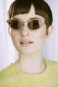 Young Woman Wearing Sunglasses