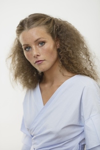 Young Woman with Crimped Hair