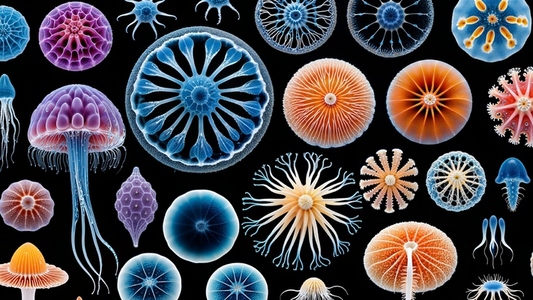 Abstract Aquatic Life Forms 15