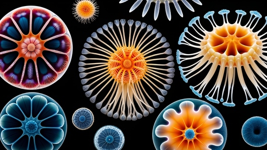 Abstract Aquatic Life Forms 30