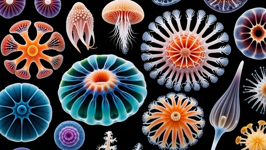 Abstract Aquatic Life Forms 40