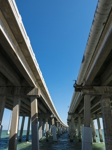 Concrete Bridge on U S  Highway 1