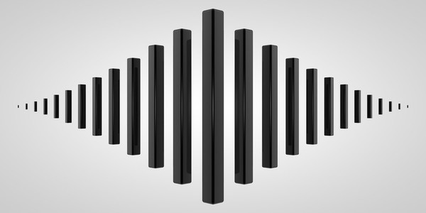 Cubes Scaled Black